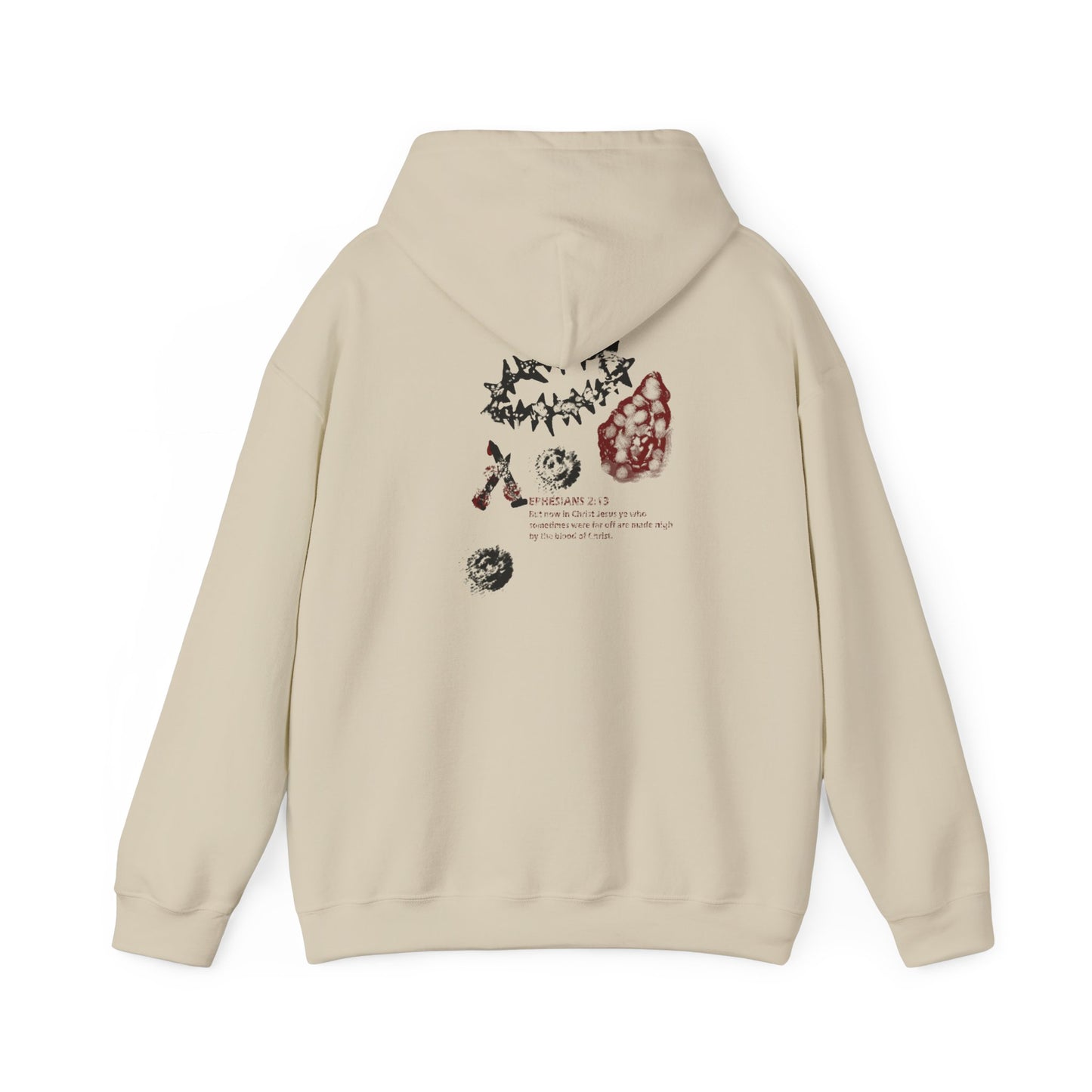 Inspiring Faith Unisex Hooded Sweatshirt - Biblical Verse & Iconic Design
