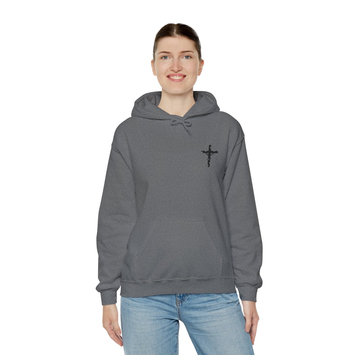 Inspiring Faith Unisex Hooded Sweatshirt - Biblical Verse & Iconic Design