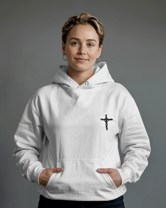 Inspiring Faith Unisex Hooded Sweatshirt - Biblical Verse & Iconic Design