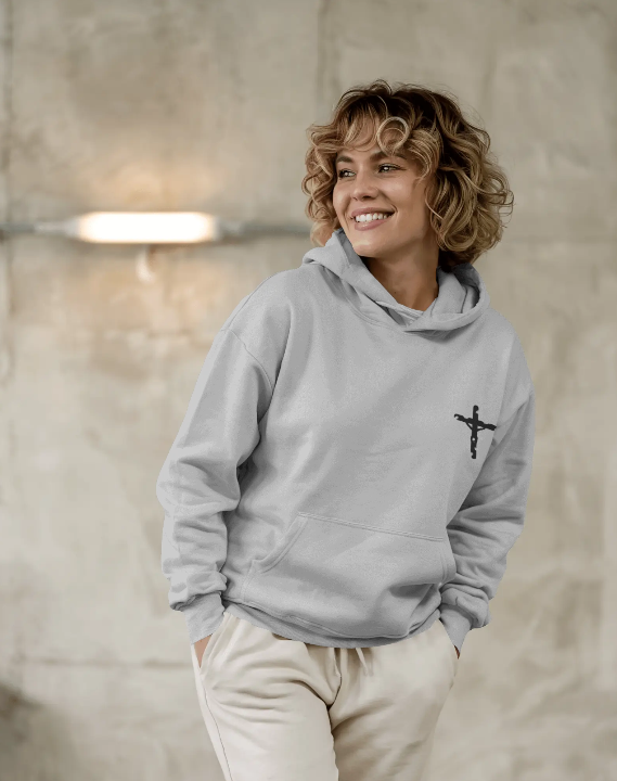 Inspiring Faith Unisex Hooded Sweatshirt - Biblical Verse & Iconic Design